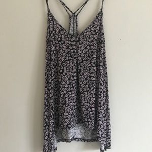American Eagle flower tank top